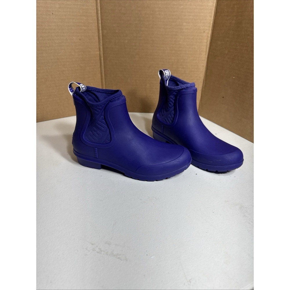 UGG Chevonne Womens Size 6 Violet Casual Outdoor Waterproof Chelsea Rain Boots - Picture 10 of 10